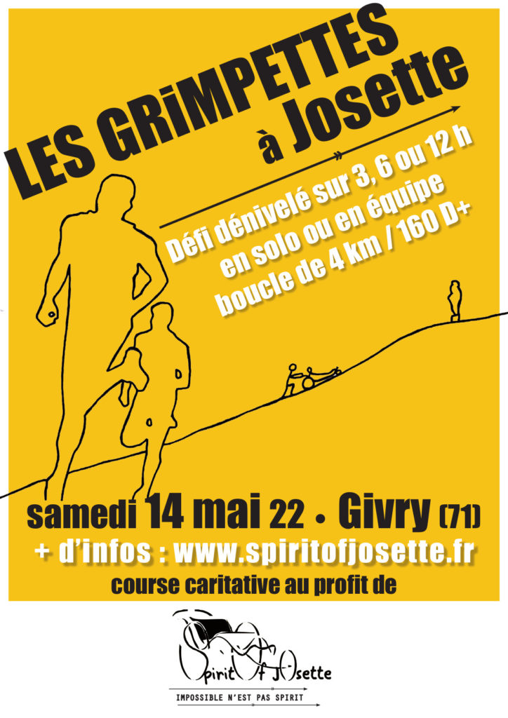 Affiche les grimpettes à Josette - 14 mai 2022